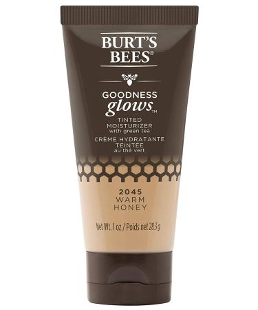 Burts Bees Goodness Glows Tinted Moisturizer  Rich in Antioxidants  Warm Honey 1.0 Ounce - Buy Online on GoSupps.com