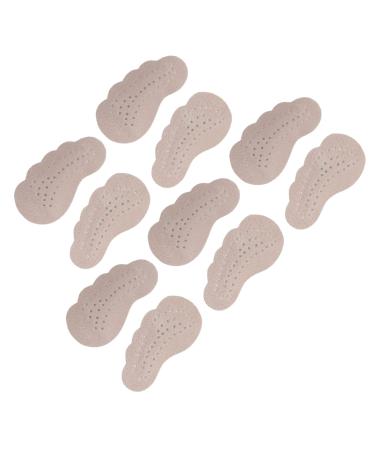 FOMIYES Womens Sandals 15 Pairs Anti Slip Stickers for Heels Pads Leather Filler Womens Sandal Toe Insole Foot Pads Cushion Non-Slip Pigskin Accessories Miss Metatarsal Foot Pads