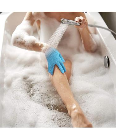 Pairs Exfoliating Bath Gloves - Double Sided Body Scrub Mitts for Shower & Spa | 4 Colors Available - Buy Online on GoSupps.com