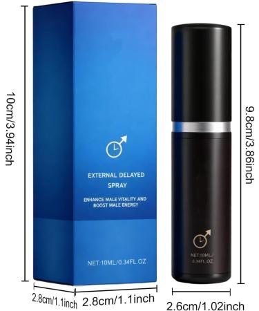 Spray Retardateur Doux pour Hommes - Soin Intime Quotidien Non Irritant Booste nergie et Confort - Buy Online on GoSupps.com