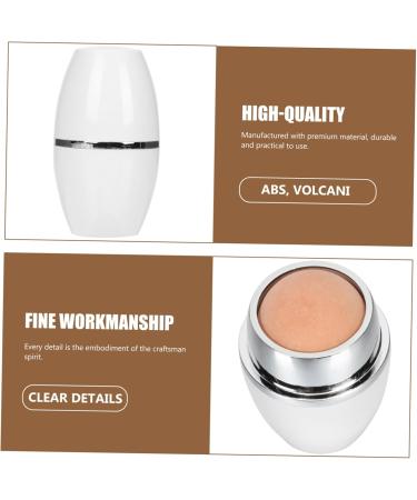 Beatifufu 1pc Facial Oil Absorbing Ball Face Cleaning Tools Face Cleaning Massager Facial Oil Control Tool 5x2.8cm White - Buy Online on GoSupps.com