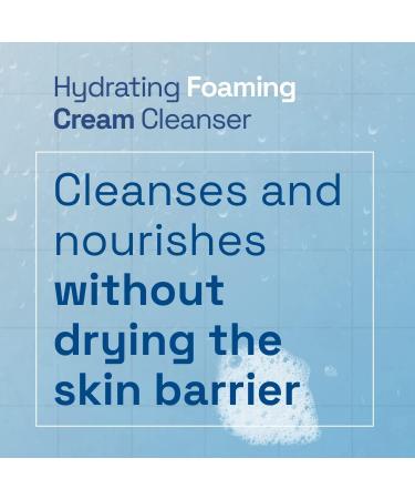 Cetaphil Hydrating Foaming Cream Cleanser 473ml with Niacinamide - For Normal, Dry, or Sensitive Skin | Vegan-Friendly - Buy Online on GoSupps.com