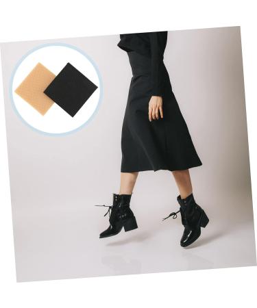 USHOBE 8 Pcs High Heels Rubber Sole Protectors & Shoe Stickers - Heel Repair & Grip Supplies in Black Khaki - Women's High Heel Caps & Nails - Buy Online on GoSupps.com