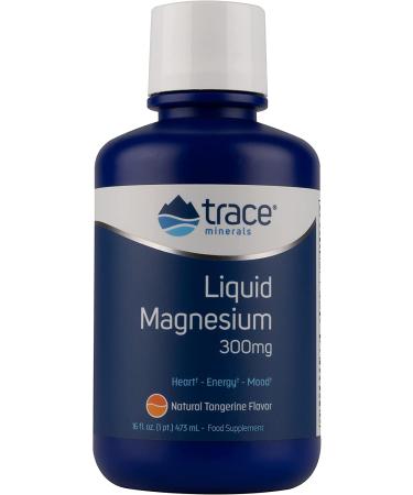 Trace Minerals Research Liquid Magnesium 300mg 16 fl oz - Premium Supplement - Buy Online on GoSupps.com