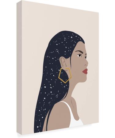 Shop Trademark Fine Art Heavenly Hair II Canvas Art by Annie Warren - Elegant International Shipping - Buy Online on GoSupps.com