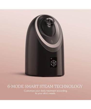Vanity Planet Senia Hot and Cold Facial Steamer - Onyx (Black) | Smart Steam Technology | 6 Customizable Beauty Modes - Buy Online on GoSupps.com