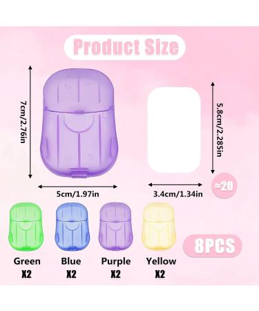 Portable Soap Leaves for Travel | 160 Disposable Paper Soap Sheets - Ideal for Camping & Outdoor Washing - Buy Online on GoSupps.com