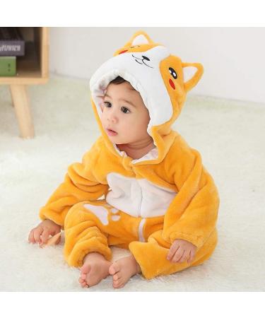COOKY.D Unisex Winter Hooded Romper Jumpsuit 18-24 Months - Dog Print - Buy Online on GoSupps.com