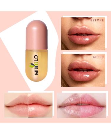 Rosarden Lip Plumper Set | Lip Filler & Plumping Gloss Duo for Bigger, Fuller Lips | Moisturizing, Anti-Wrinkle Formula | 2PCS 5.5ML Day/Night Plumper - Buy Online on GoSupps.com
