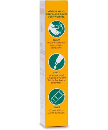 2 oz Triple Antibiotic First Aid Ointment for 24-Hour Infection Protection | Wound Care Treatment for Scrapes, Burns & Cuts - Buy Online on GoSupps.com