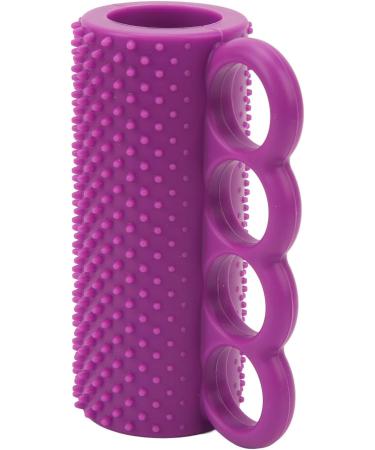 Squeeze Finger Strengthening Equipment Silicone 4 Finger Squeeze Strengthener for Stroke Rehabilitation Training Purple - Buy Online on GoSupps.com