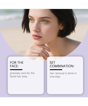  CongRong Hydrateology hair removal cream for the face chin upper lip and sideburns. Gently and painlessly nourishes the skin. Long-lasting hair removal cream for all skin types (6 pieces). - Buy Online on GoSupps.com