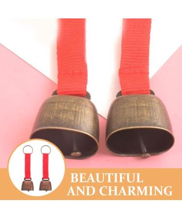 Happyyami Bear Bells - 2 Pack Loud Noisemakers for Outdoor Safety | Anti-Lost Cow Bells for Pets Hiking & Cycling - Buy Online on GoSupps.com