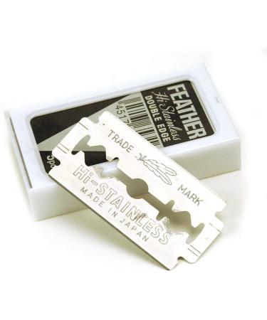 30 Feather stainless steel double-edged safety razor blades