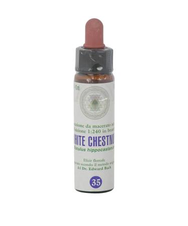 White Chestnut n 35 Fleur de Bach farmaflor 1 Flacon Comtpe Gouttes 10ml - Made in Italy