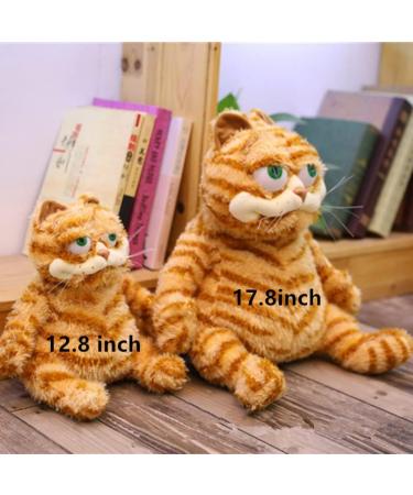 Fat Orange Cat Stuffed Animals Toy Lifelike Yellow Tabby Cat Kitty Toy Fat Orange Plush Tabby Cat Toy Lovely Fat Orange Cat Kitty Plushies Dolls Pillows for Kids Children Xmas Birthday Gift (11.8inch - Buy Online on GoSupps.com