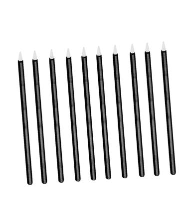 Beavorty 300 pcs Sticks Eyeliner Eye Fiber Stickblack Applicator Makeup Disposable Brush Practical Black 9x0.7cmx3pcs Blackx3pcs