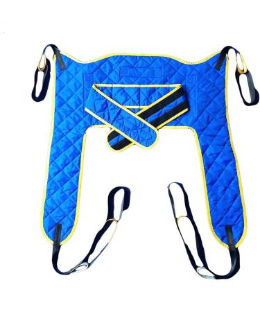 Portable Transfer Belt Handicap Commode Full Body Sling for Shower Home Lift Chairs Reusable Patient Lift Toileting Slings