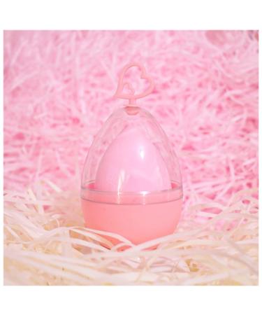 Makeup Sponge Beauty Egg Makeup Blender Cosmetic Puff Makeup Sponge Cushion Foundation Powder Sponge Beauty Tool Women Make Up Accessories Makeup Sponge Holder(Pink)