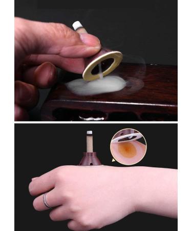 Buy Eight Space 60 Pcs Original Pure Moxibustion Pillar - 5 Years Chen 45:1 Ratio Self-Adhesive Base | International Shipping Available - Buy Online on GoSupps.com