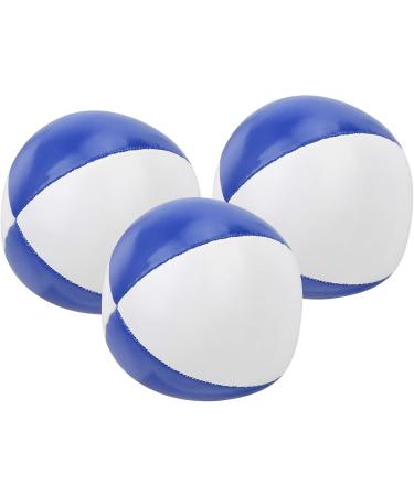 Oumefar Lightweight Juggling Balls - Smooth Indoor Juggling for All Skill Levels | Blue & White - Buy Online on GoSupps.com