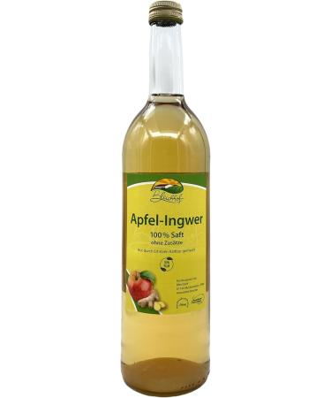 Bleichhof Bleichhof Apple Juice with Ginger Juice - 100% Direct Juice Vegan No Added Sugar 3 Pack (3 x 0.72 L) - Buy Online on GoSupps.com