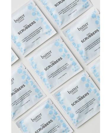 butter LONDON Nail Scrubbers 2-in-1 Prep & Lacquer Remover Wipes - 10 Count - Buy Online on GoSupps.com