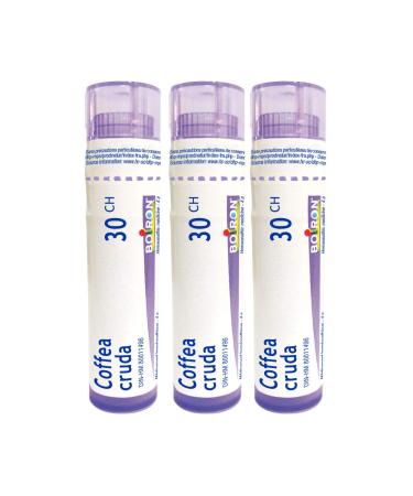 Coffea Cruda 30CH Boiron Homeopathic Medicine 3 tubes
