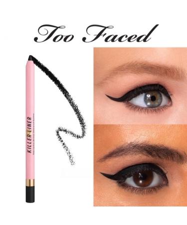 Too Faced Killer Liner 36 Hour Waterproof Gel Eyeliner in Killer Black - Buy Online on GoSupps.com