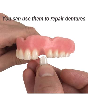 Buy Fake Teeth & Gum Material for Temporary Partial/Full Dentures - Tooth Fixing Kit for Confident Smile (Light Pink) - International Shipping Available - Buy Online on GoSupps.com