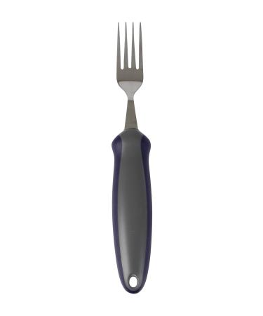 Homecraft Newstead Cutlery Weighted Fork (Eligible for VAT relief in the UK) Adaptive Dining Aid Utensil for Elderly Disabled Parkinson's Disease & Arthritis Eat Easier Non-Slip Grip Knife spoon teaspoon set Weighted Fork Single
