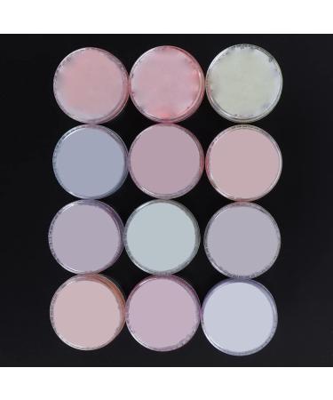 Fluorescence Nail Powder - 12 Box Neon Acrylic Glitter for Stunning Nail Art Decoration | International Shipping Available - Buy Online on GoSupps.com
