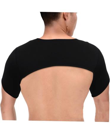 Double Shoulder Support Brace for Rotator Cuff - Compression Sleeve & Wrap for Women - Buy Online on GoSupps.com