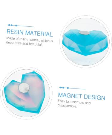FRCOLOR 4 Sets nail holder magnetic mount magnetic tools magnetic base Nail Art Practice Stand Nail Art Stand nail stand nail tools nail palette Nail Tip Holders lotus resin Manicure tools - Buy Online on GoSupps.com