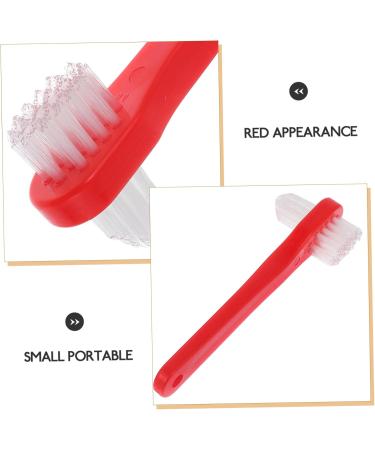 Merryhapy 4-Piece Toothbrush Set for Prosthesis Care | Ideal for Braces & Dentures Cleaning Tools - Buy Online on GoSupps.com