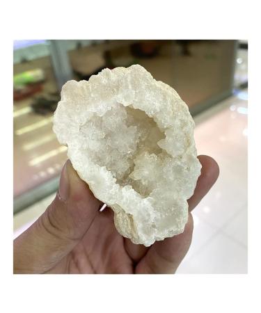 Stone 1 pcs Natural Druzy Agate Jeode Crystal Hole Minneral Raw Specimen Reiki Home Decoration Random Delivery Balance Gemstone Decoration ERTEYIN