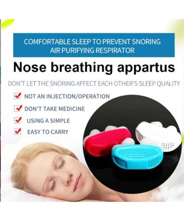 Adjustable Speed Anti-Snoring Device for Men and Women - Silent 2-in-1 Solution to Stop Snoring - Blue - Buy Online on GoSupps.com