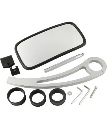 Tengchang Boat Wakeboard Tower Mirror Convex Water Ski Rearview- Long Silver Arm - Buy Online on GoSupps.com