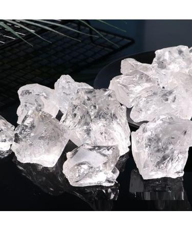 Natural Magic Natural White Crystal Stone Specimen Collection Home Decoration Fish Tank Stones Reiki Crystal Stone (Color : White Crystsl Size : 190-200g) 190-200g White Crystsl - Buy Online on GoSupps.com