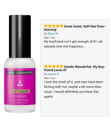 Pheromones For Women (Pop Sugar) - Elegant Ultra Strength Organic Fragrance Body Perfume (1 Fl. Oz) Fruity 1 Ounce - Buy Online on GoSupps.com
