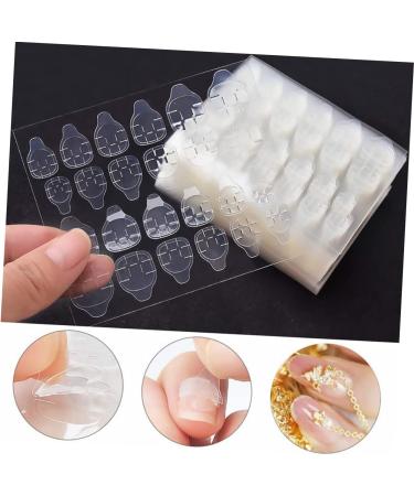 Mikinona Mikinona 20 Sheets of Glue Stickers for Double Sided Transparent Adhesive for False Glue Gel and Practical - Buy Online on GoSupps.com