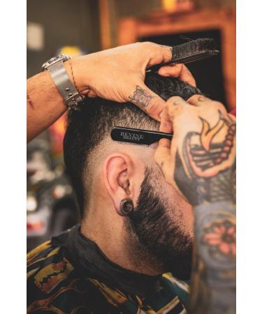 Revine Beauty Professional Barber Straight Razor with Plastic Handle and 10 Double Edge Blades Kit - Silver - Buy Online on GoSupps.com