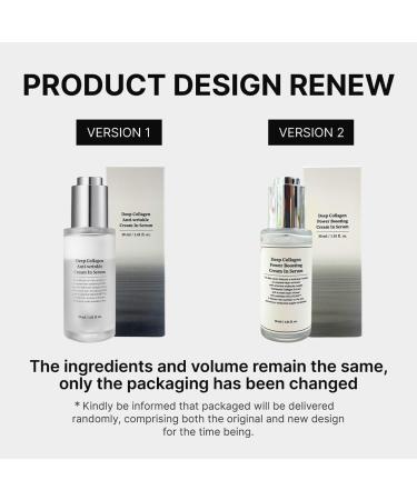 Deep Collagen Anti-Wrinkle Serum | Firming Korean Facial Ampoule for Elasticity & Anti-Aging - Buy Online on GoSupps.com