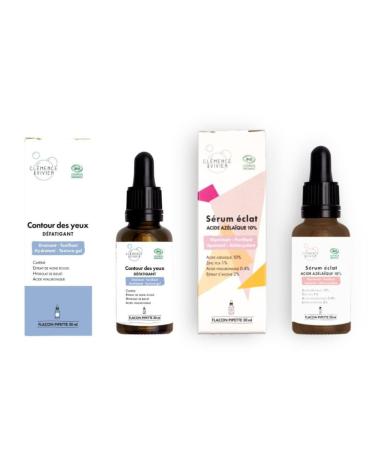 G n rique 1 Eye Contour Cream 30ml + 1 Radiance Face Serum with Azelaic Acid 30ml