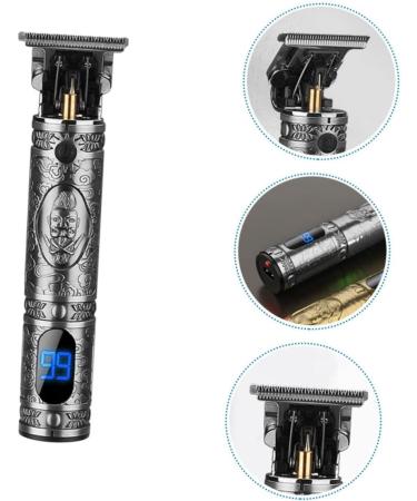 Beavorty 1 Set Oil Head Hair Clipper Zero Gap Trimmer Electric Barber Shears Oil Head Carving Trimmer Mustache Trimmer for Men Shaver for Men Hair Pusher Household Man Metal Haircut Set - Buy Online on GoSupps.com