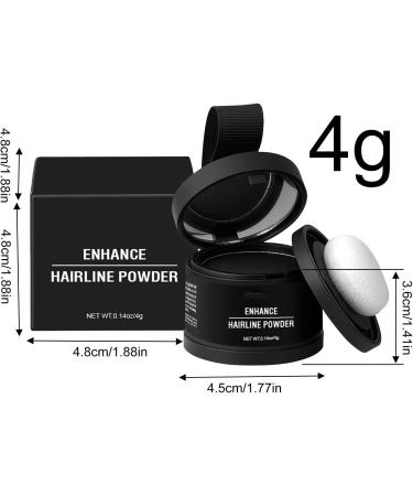 Hair Powder Hair Powder Hair Texture Powder with Applicator - Long Lasting Coverage Hair Shading Tool Corrector for Black - Buy Online on GoSupps.com