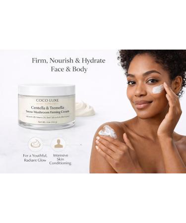 Magnesium-Infused Firming Body Cream with Hyaluronic Acid Centella & Tremella Snow Mushroom | Hydrating Collagen Peptides for Skin Elasticity & Tone 4 oz - Buy Online on GoSupps.com