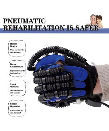 Rehabilitation Robot Gloves Finger and Hand Function Rehabilitation Trainer Recovery Exercise Physio Equipment for Arthritis Stroke Hemiplegia Patient L Left-Hand Left-Hand Large - Buy Online on GoSupps.com