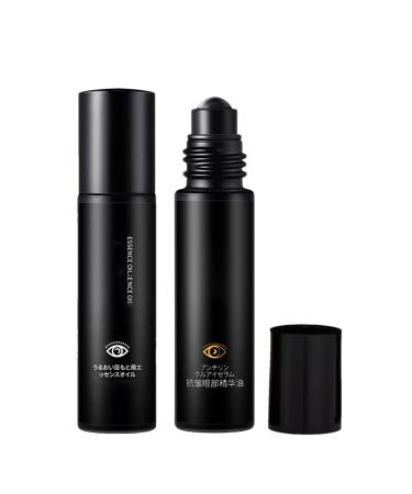 Zibeem Time Eraser Rollerball Castor Oil 10 ml rollerball for the eye contour Time Eraser pure castor oil and frankincense essential oil reduces wrinkles and puffiness