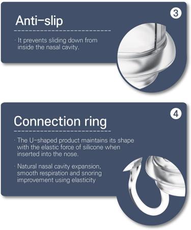 YES BREATH2 Anti Snoring Nose Clip - Stop Snoring Solution for Men and Women - 4 Count Pack (S M L XL) - Better Sleep Guaranteed! (Adult Size) - Buy Online on GoSupps.com